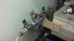 backflow preventer valve