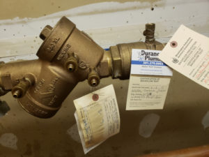 back flow testing