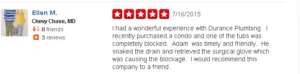 durance plumbing review-had a wonderful experience