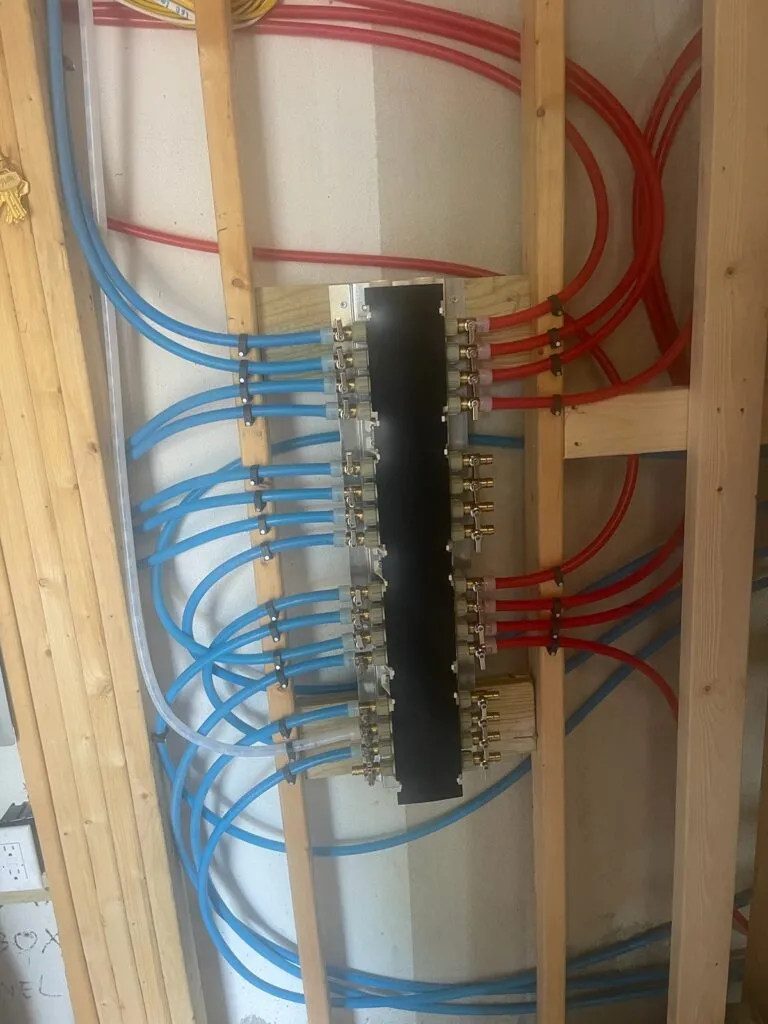 Water line repipe in Laurel Maryland by Durance Plumbing